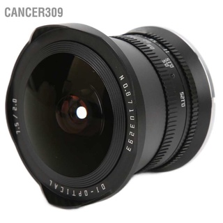 Cancer309 Ttartisan เลนส์ฟิชอาย รูรับแสงขนาดใหญ่ 7.5 มม. F2 พร้อมเมาท์ Z สําหรับตัวกล้อง Nikon Z6 Z7 Ii