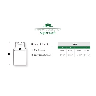 ภาพขนาดย่อของภาพหน้าปกสินค้าห่านคู่ เสื้อกล้ามผู้ชาย Super Soft สีดำ รุ่น Modern Collection จากร้าน doublegoose_official_shop บน Shopee ภาพที่ 2