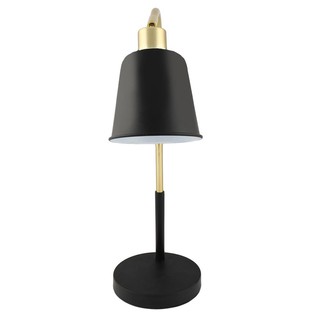 Table lamp LED TABLE LAMP CARINI LS-MT1687 CONTEMPORARY METAL BLACK The lamp Light bulb โคมไฟตั้งโต๊ะ ไฟตั้งโต๊ะ คอนเทมโ