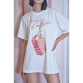 Milk carton T-shirt - Brownsugar cafe collection