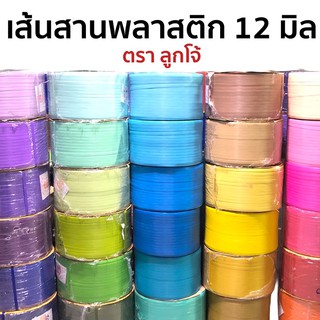 ภาพขนาดย่อของสินค้าเส้นพลาสติก เส้นพลาสติกสาน ขนาด 12 มิล (ชาร์สีรูปถัดไป) เส้นนิ่ม สานง่าย เหมาะสำหรับ สานตะกร้า กระเป๋า