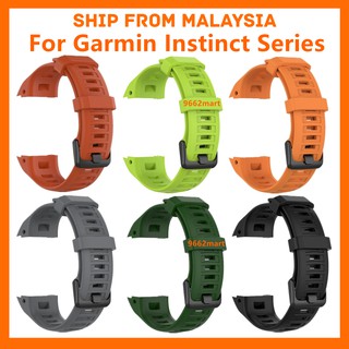 สายนาฬิกาข้อมือซิลิโคน แบบนิ่ม สําหรับ Garmin Instinct 2 Instinct Tactical Instinct Solar Instinct Crossover Esports