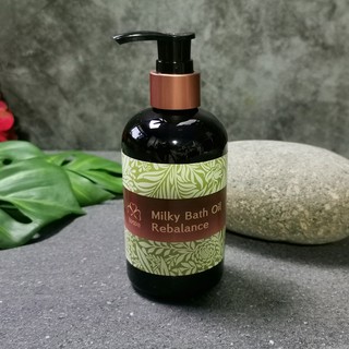 น้ำนมนวดตัว น้ำนมแช่อาบ Milky Bath Oil กลิ่น รีบาลานซ์ 250 ml.