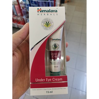 ภาพขนาดย่อของภาพหน้าปกสินค้าHimalaya herbal under eye cream - อายครีมหิมาลายา บำรุงรอบดวงตา ขนาด 15 มล จากร้าน wowdrugstore555 บน Shopee ภาพที่ 1