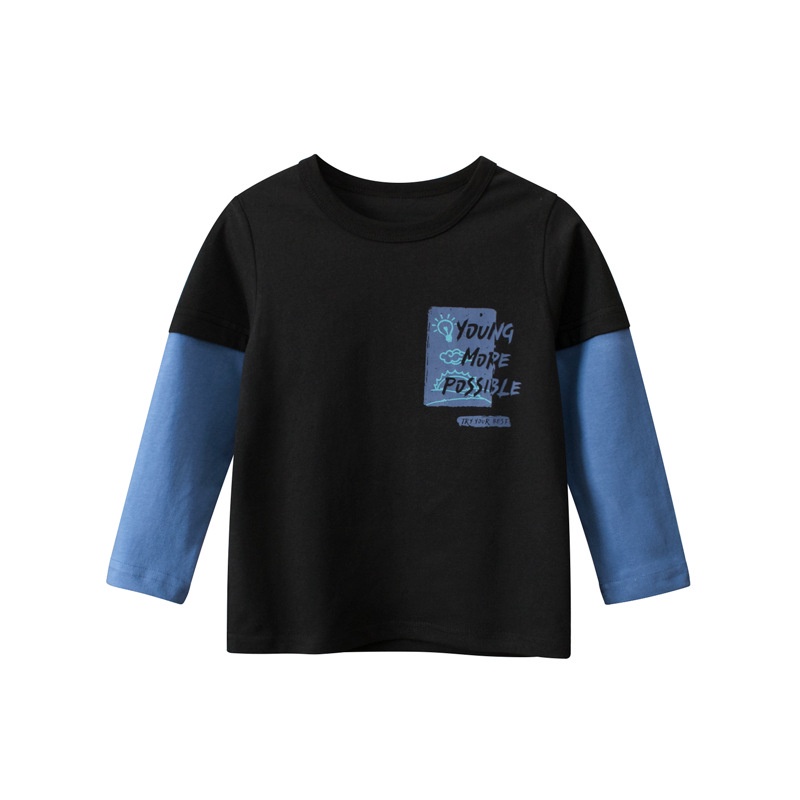 เสื้อยืดแขนยาว-ผ้าฝ้าย-ทรงหลวม-ลายการ์ตูนน่ารัก-สําหรับเด็กผู้ชาย-อายุ-2-8-ปี-3062