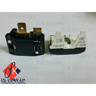 โอเวอร์โหลดตู้เย็น Overload IC 5TM ตู้เย็น โอเวอร์โหลดคอมพ์ตู้เย็น  1/5,1/6 HP