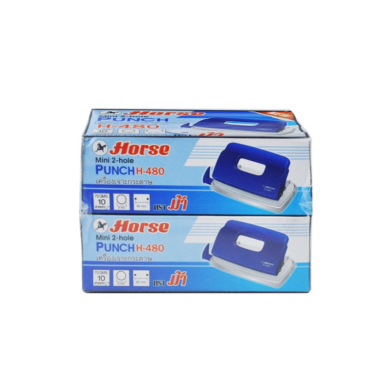 ตราม้า-เครื่องเจาะกระดาษ-รุ่น-h-48-แพ็ค-2-เครื่อง101360horse-paper-punch-h-480-2-pcs-pack