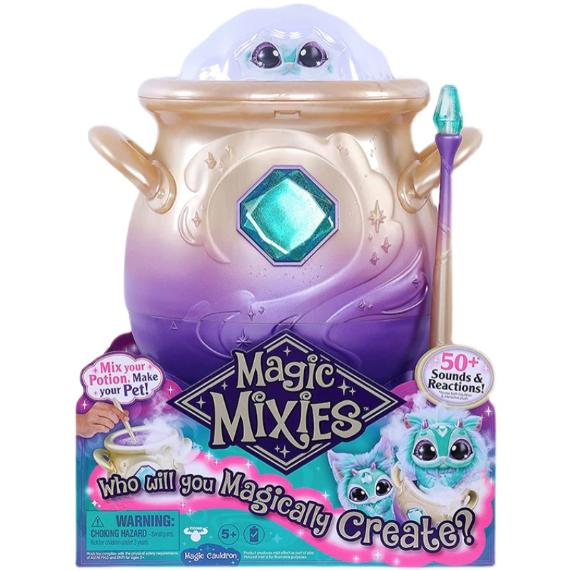 magic-mixies-magic-magic-pot-พ่อมดสเปรย์หมอกหม้อสุทธิสีแดงตุ๊กตา-jar-blind-box-big-toy