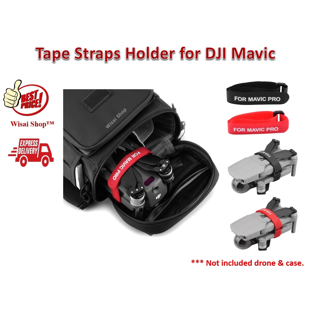 ภาพหน้าปกสินค้าBRDRC สายรัดใบพัดโดรน Propeller Blade Tape Straps Holder สำหรับ DJI Mavic Pro/ Mavic 2/ Mavic 3/Air /Air 2/Air 2S