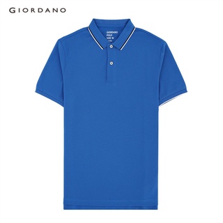 สินค้า GIORDANO เสื้อโปโลผู้ชาย  Men\'s Plain Polo 01011018