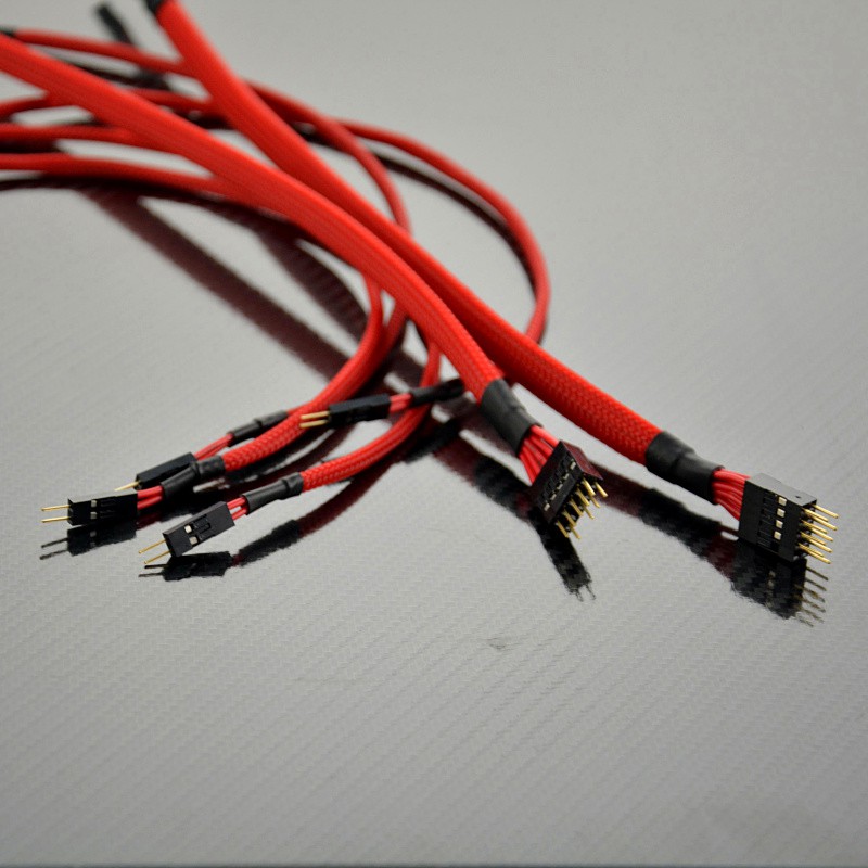 สายถักต่อหน้าเคส-สวิตซ์เปิด-ปิด-รีสตาร์ท-เสียง-usb-ledต่างๆ