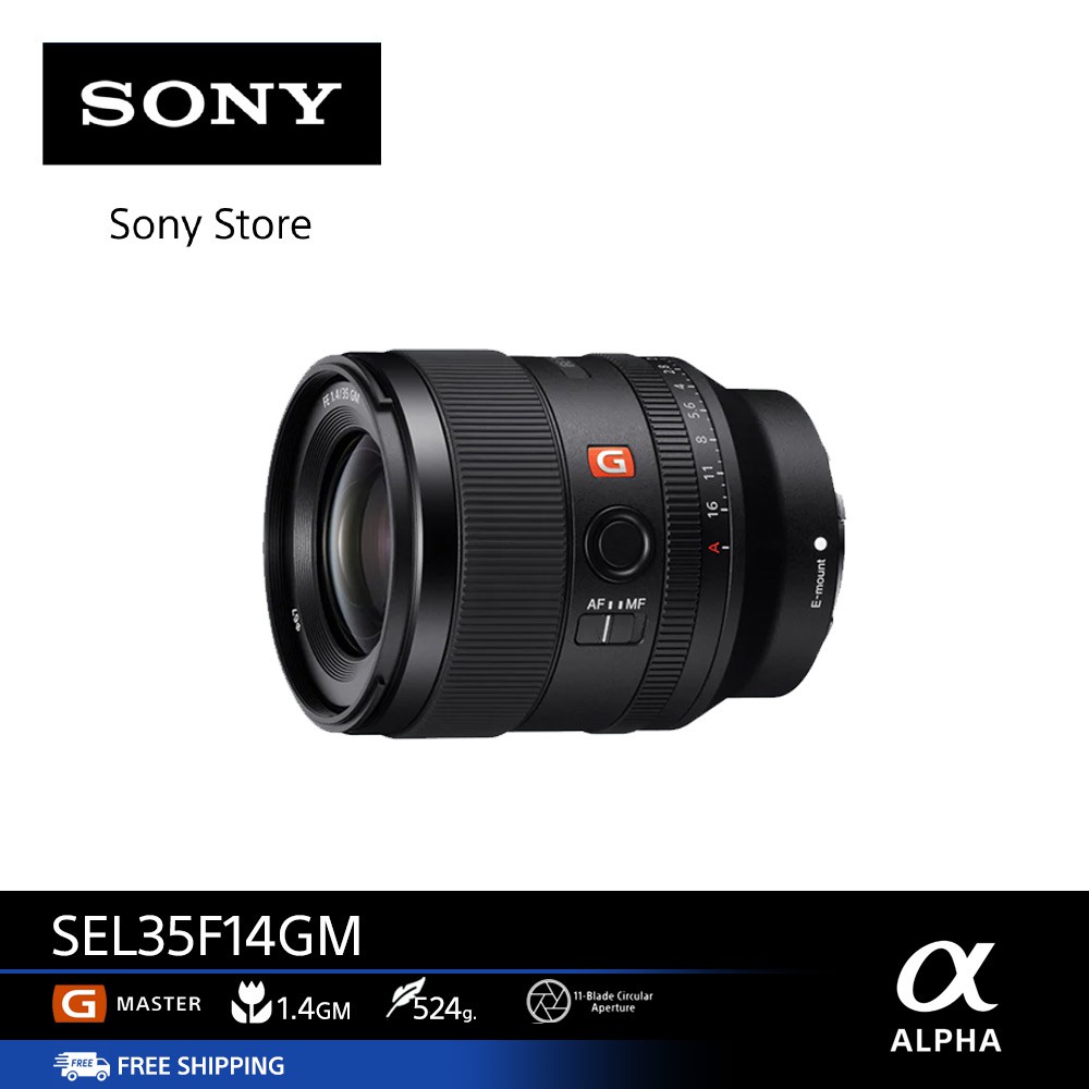 ภาพหน้าปกสินค้าSony SEL35f14GM Lens เลนส์l FE 35 มม. F1.4 GM จากร้าน sony.thailand_officialshop บน Shopee