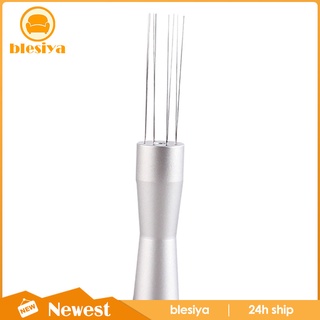 [🆕M1-Blesiya] Needle Style Coffee Tamper Distributor Espresso Hand Stirrer Tool Silver