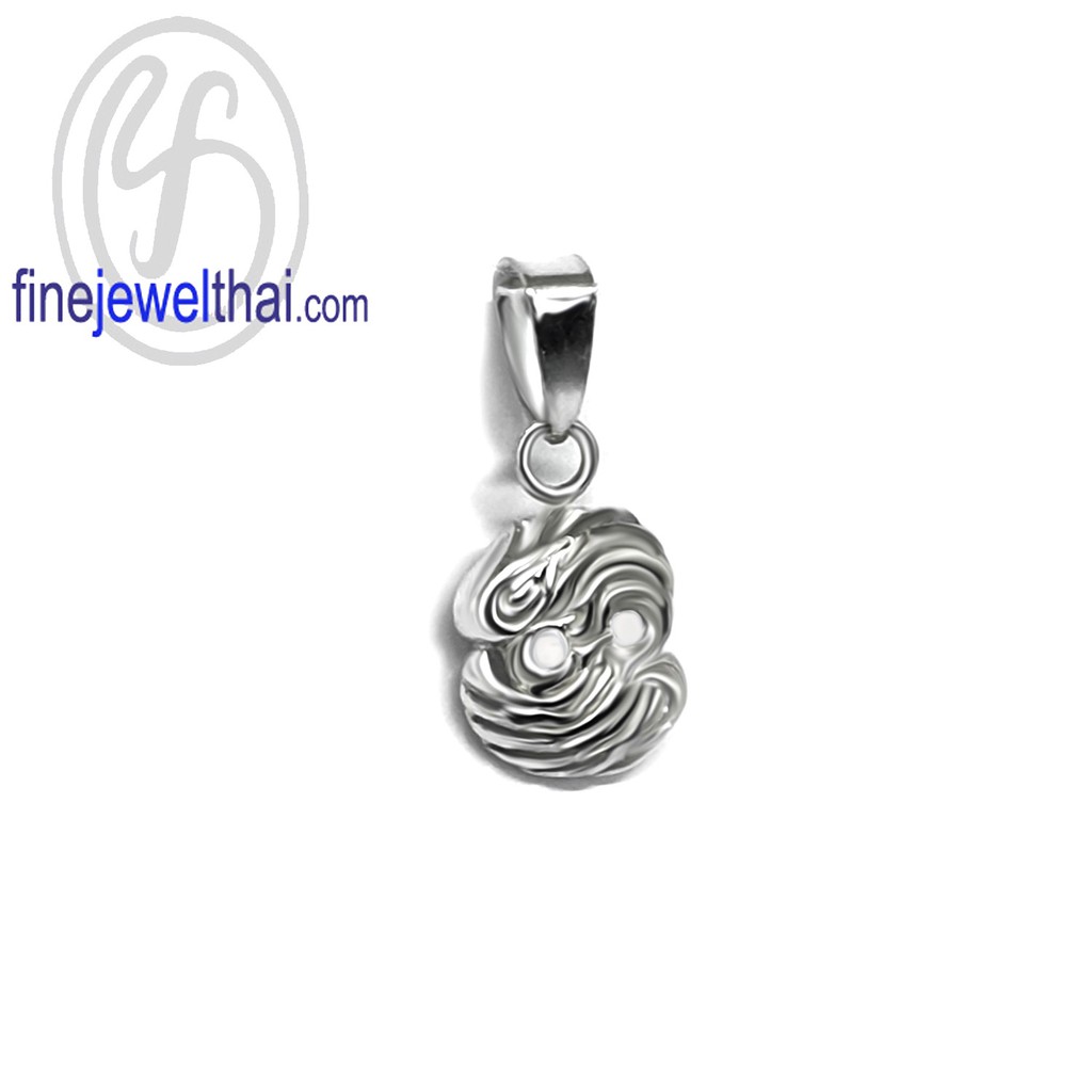 finejewelthai-จี้ราศี-ราศีมีน-จี้เงินแท้-pisces-silver-pendant-p117600