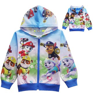 เสื้อแจ็คเก็ตลายการ์ตูน Paw Patrol สำหรับเด็ก