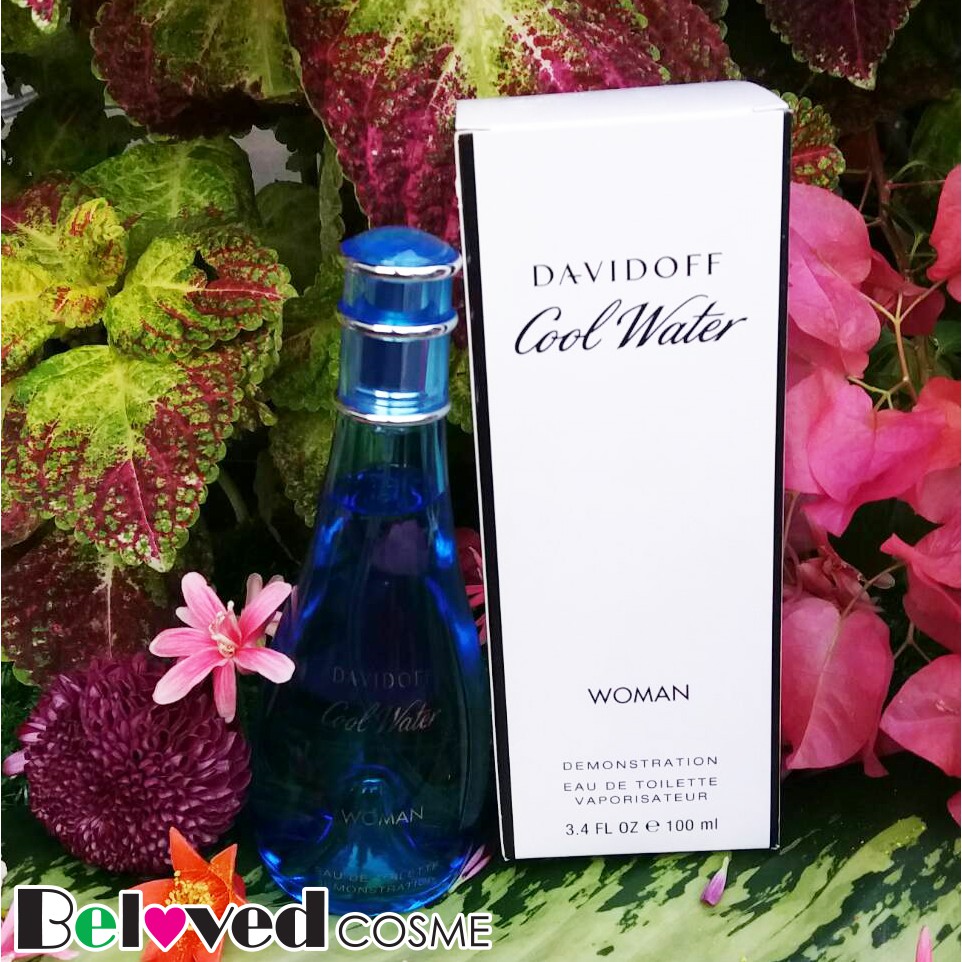 davidoff-cool-water-for-women-edt-100-ml-tester-มีกล่องขาว