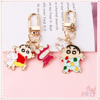 ✪ Crayon Shin-chan - Anime Keychains ✪ 1Pc Fashion KeyRing Metal Pendant Bag Accessories Gifts（2 Styles）