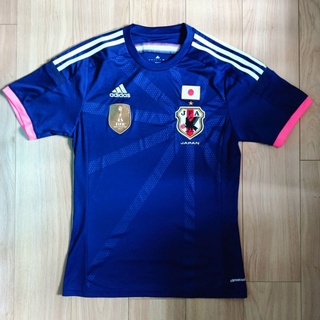 เสื้อฟุตบอลแท้ มือสอง ทีมชาติญี่ปุ่นหญิง Japan kit 2014 ไซส์ S