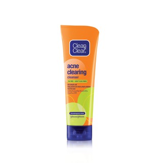 คลีน แอนด์ เคลียร์ เจลล้างหน้า แอคเน่ เคลียรื่ง คลีนเซอร์ 80 ก. Clean & Clear Acne Clearing Cleanser 80 g.