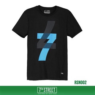 เสื้อ ผู้ชาย สไตล์ เกาหลี เสื้อผู้ชายเท่ๆ 7th Street เสื้อผ้า แนวสตรีท รุ่น เลข7 (ดำ) RSN002 ของแท้ เสื้อผ้าผู้ชา