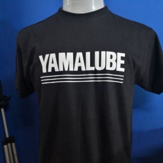 Yamalube เสื้อยืดลําลอง ผ้าฝ้าย 100% แขนสั้น คอกลม พิมพ์ลาย lelaki สีดํา พลัสไซซ์ XS-3XL ของขวัญวันเกิด สําหรับผู้ชาย