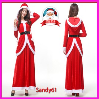 Sandy61 ชุดคริสมาสตอนรับปีใหม่ ใส่ในเทศกาล
