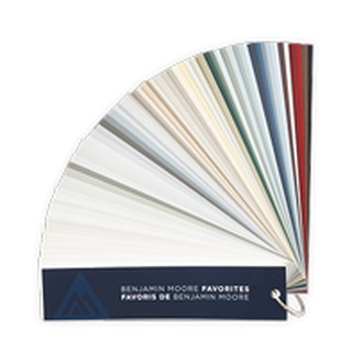 แคตตาล็อกเฉดสี พัดสี รุ่น FAVORITES FAN DECK (M2452505TL) ยี่ห้อ เบนจามินมอร์ Benjamin Moore