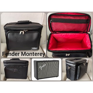 กระเป๋าใส่ลำโพง fender Monterey แบบหนัง สีดำ  (ใส่ได้พอดีครับ) จาก Easicase