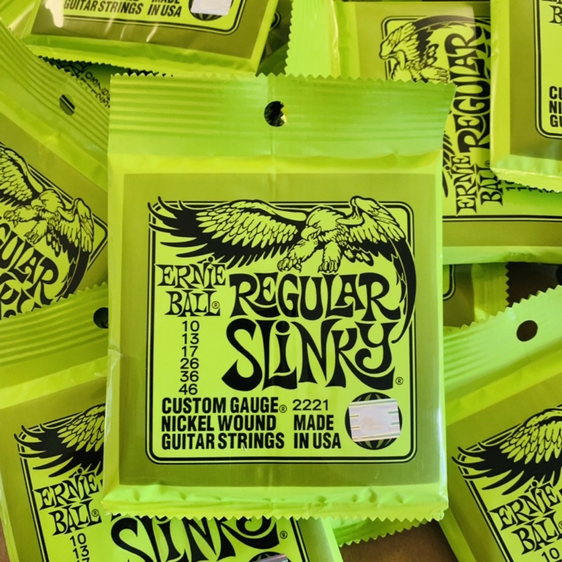 สายกีต้าร์ไฟฟ้า-ernie-ball-สายเบอร9-สายเบอร์10-สายนิกเกิ้ล-เสียงดีราคาประหยัด