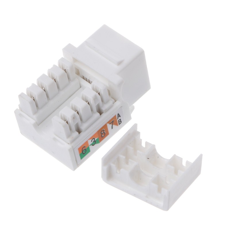 อะแดปเตอร์ E Cat 6 Network Module information Socket RJ 45 | Shopee ...