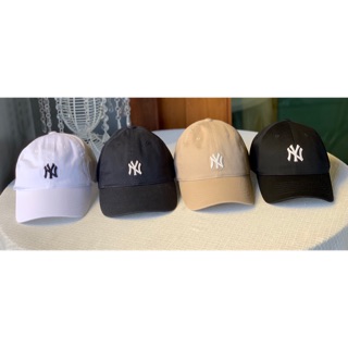 หมวก NY  มี4สี ดำ/ขาว/กรม/ครีม สวยมากของแท้💯