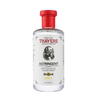 thayers astringent witch hazel aloe vera formula lemon 335.ml