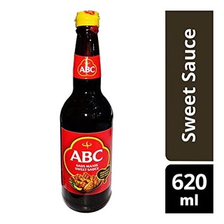 ซีอิ๊วดำหวาน อินโดนีเซีย ABC Saus Manis / Sweet Sauce 620ml (HALAL)620 ml Product of Indonesia