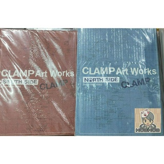 [ใหม่ในซีล]หนังสือรวมภาพ อัลบั้มภาพสี A4 CLAMP Art Works North Side &amp; South Side อาร์ต เวิร์ค แคลมป์ เล่มใหญ่ หนา)
