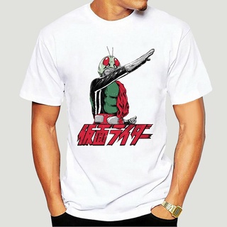 เสื้อยืดผ้าฝ้ายพิมพ์ลายขายดี เสื้อยืด พิมพ์ลาย First Kamen Rider สําหรับผู้ชาย และผู้หญิง 4062X