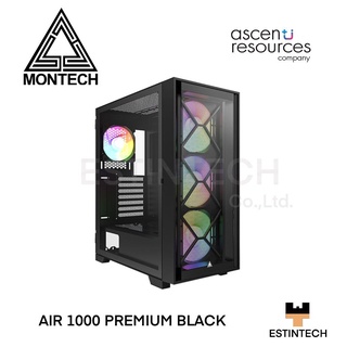 Case (เคส) Montech AIR 1000 PREMIUM BLACK ของใหม่