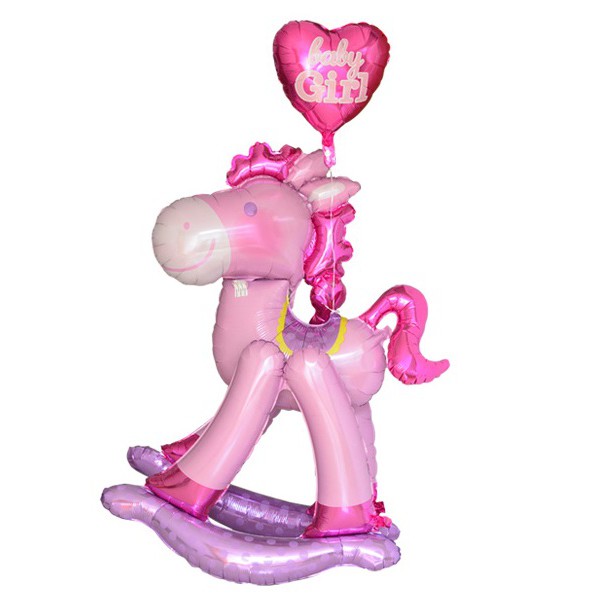 pink-rocking-horse-airwalker-balloon-ขนาด-58-127cm