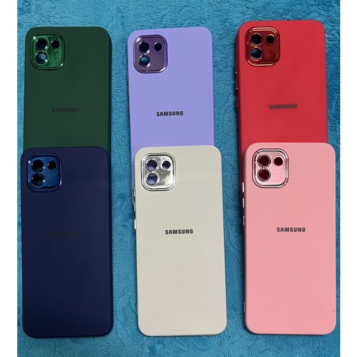 ใหม่-case-infinix-smart5-smart6-xiaomi-redmi9a-10c-note11-note11pro-เคสกำมะหยี่ขอบกล้องโครเมี่ยม-ด้านหลังโลโก้