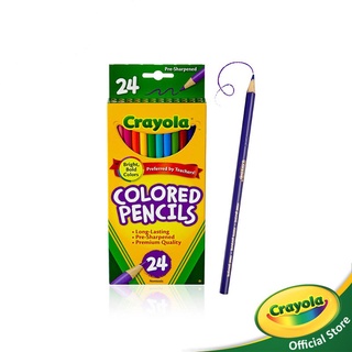 Crayola เครโยล่า สีไม้ไร้สารพิษ 100% 24 สี