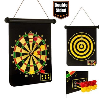 ภาพหน้าปกสินค้ากระดานปาเป้าแม่เหล็ก เล่นได้ 2 ด้าน (พร้อมลูกดอก) Magnetic Dart Board ที่เกี่ยวข้อง