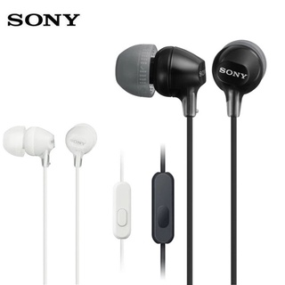 【BIG SALE】SONY MDR-EX15AP 3.5 มม. หูฟังแบบมีสายซับวูฟเฟอร์สเตอริโอแฮนด์ฟรีพร้อมไมโครโฟนสำหรับ Xperia LT26i LT22