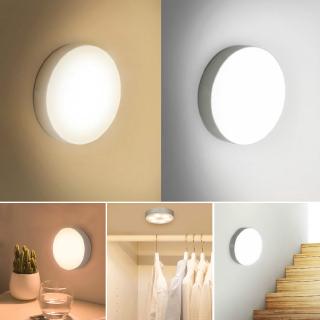 ภาพขนาดย่อของภาพหน้าปกสินค้าUSB Rechargeable LED Cabinet Light,LED Motion Sensor Night Light,Auto on/Off Wall Lamp จากร้าน amazinglife.th บน Shopee