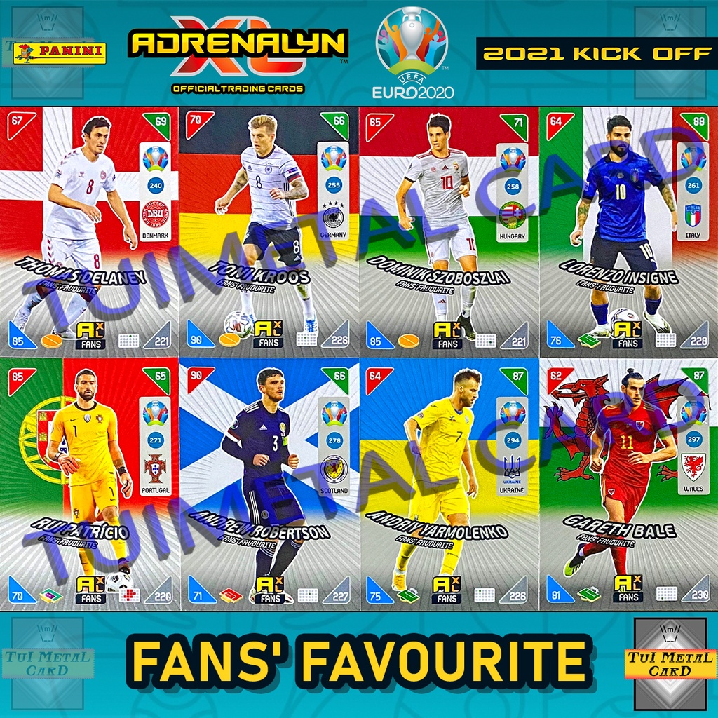 UEFA EURO 2020 Adrenalyn XL 2021 Kick Off - Pack Démarrage Collection Avec Mbappé Ronaldo