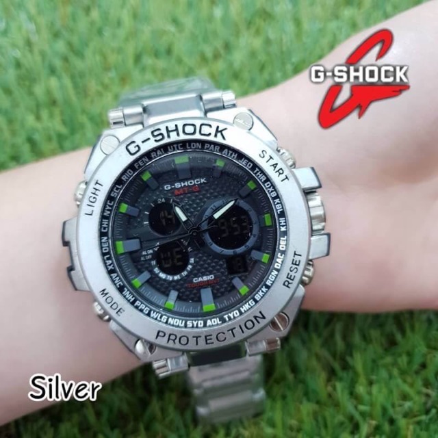 g-shock-นาฬิกาสายเหล็ก