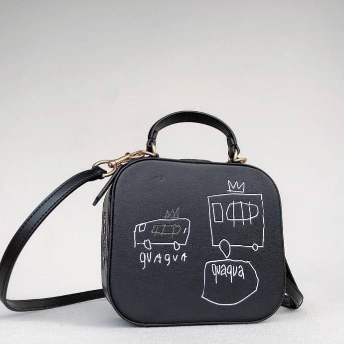 กระเป๋า-coach-x-jean-michel-basquiat-square-bag