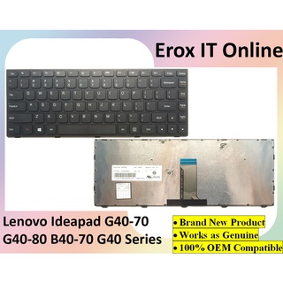 คีย์บอร์ด สําหรับ Lenovo Ideapad G40 G40-30 G40-45 G40-70 G40-75 G40-80 Flex 2-14 Flex 2-14D B41-30 B41-35 B41-80 Flex 2-14