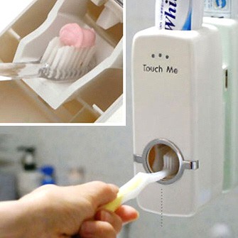 ถูกและดี-กดยาสีฟันศูนย์ยากาศ-toothpaste-dispenser