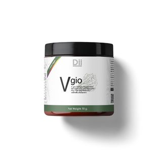 โปรโมชั่น : Dii Vgio ผงผักชงดื่ม เสริมใยอาหาร Mixed Fruits and Vegetables Plus Pre and Probiotics 50 g.