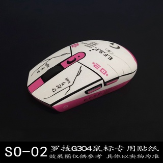 ภาพหน้าปกสินค้าCompatible with Logitech G304 mouse film  full body  anti-scratch, anti-slip  custom creative stickers. ที่เกี่ยวข้อง
