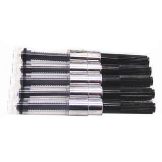 JINHAO 5pcs fountain Pen Ink Converter Ink Reservoir New Suitable for all types Black